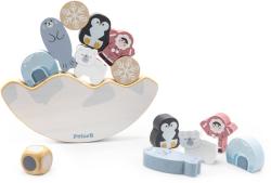 Viga DŘEVO PolarB hra baby balanční ledová kra (dřevěná hračka)