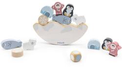 Viga DŘEVO PolarB hra baby balanční ledová kra (dřevěná hračka)