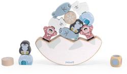 Viga DŘEVO PolarB hra baby balanční ledová kra (dřevěná hračka)