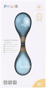 Viga DŘEVO PolarB Rumbakoule baby dvojitá slon (dřevěná hračka)