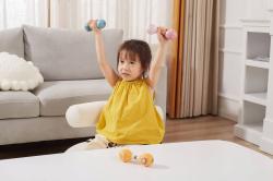 Viga DŘEVO PolarB Rumbakoule baby dvojitá slon (dřevěná hračka)