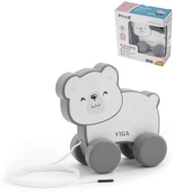 Viga DŘEVO PolarB Tahačka baby lední medvěd tahací (dřevěná hračka) Viga DŘEVO PolarB Tahačka baby lední medvěd tahací (dřevěná hračka)