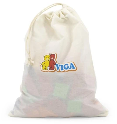 Viga DREVO Tangramy magnetické tvary 102 dielikov puzzle skladačka