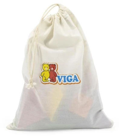 Viga DREVO Tangramy magnetické tvary 35 dielikov puzzle skladačka