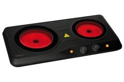 Vigan Vařič el. dvouplotýnkový 1200W/800W sklokeramika ČER Vigan Vařič el. dvouplotýnkový 1200W/800W sklokeramika ČER