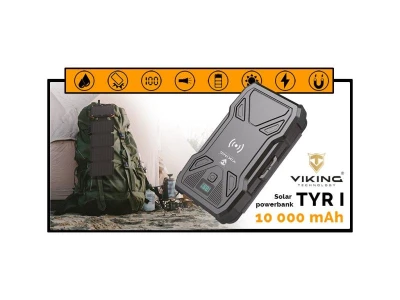 VIKING Solární powerbanka TYR I