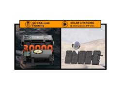 VIKING Solární powerbanka TYR III