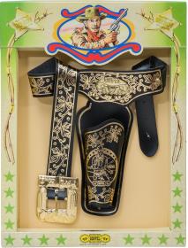 Villa kovbojský opasek s pouzdrem