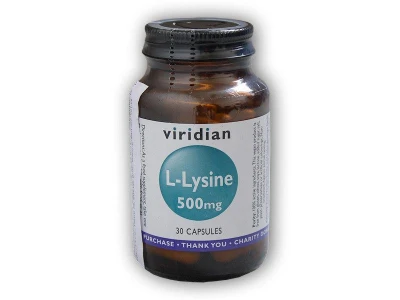 Viridian L-Lysine 30 kapslí Viridian L-Lysine 30 kapslí