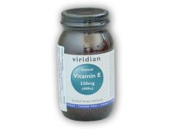 Viridian Vitamin E 330mg 400iu 90 kapslí