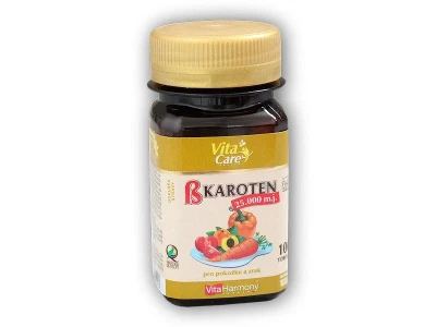 VitaHarmony Beta karoten 25.000 m.j. 100 tobolek VitaHarmony Beta karoten 25.000 m.j. 100 tobolek