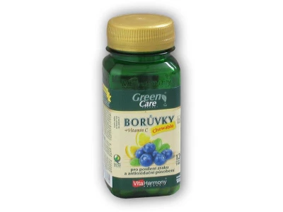 VitaHarmony Borůvky s vitaminem C Chewable 120 tablet VitaHarmony Borůvky s vitaminem C Chewable 120 tablet