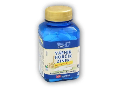 VitaHarmony Vápník Hořčík Zinek Forte + Vit D3 + K1 150tb VitaHarmony Vápník Hořčík Zinek Forte + Vit D3 + K1 150tb