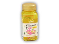 VitaHarmony Vitamín C 100mg MIX pomeranč malina 120 tablet VitaHarmony Vitamín C 100mg MIX pomeranč malina 120 tablet