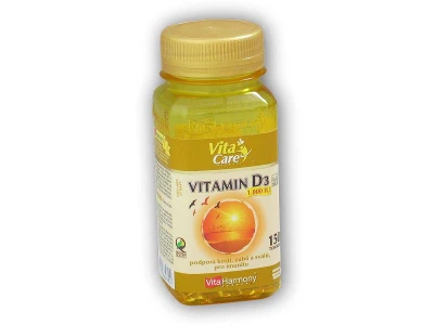 VitaHarmony Vitamín D3 1000 IU 150 tobolek VitaHarmony Vitamín D3 1000 IU 150 tobolek