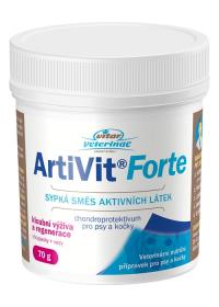 Vitar veterinae Artivit Forte prášek 70 g Vitar veterinae Artivit Forte prášek 70 g