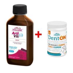 Vitar veterinae Artivit sirup 200 ml + DentON ZDARMA Vitar veterinae Artivit sirup 200 ml + DentON ZDARMA