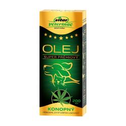 Vitar Veterinae Konopný olej 200 ml Vitar Veterinae Konopný olej 200 ml