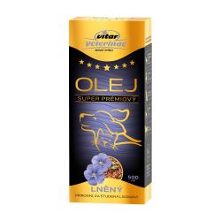 Vitar Veterinae Lněný olej 500 ml Vitar Veterinae Lněný olej 500 ml