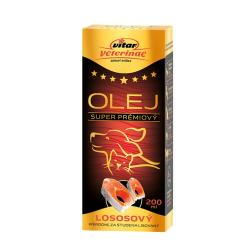 Vitar Veterinae Lososový olej 200 ml Vitar Veterinae Lososový olej 200 ml