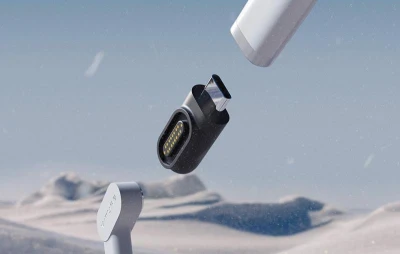 Viture tmavě šedý magnetický konektor pro adaptér USB-C