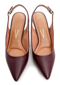 Vizzano 1122-806 bordová dámska lodičky s voľnou pätou