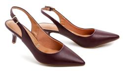 Vizzano 1122-806 bordová dámska lodičky s voľnou pätou