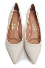 Vizzano 1122-828 biele dámske lodičky na podpätku