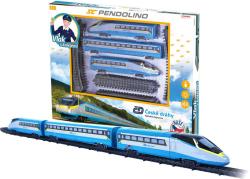 Vlak ČD SC České Dráhy Super City Pendolino s kolejemi na baterie Světlo Zvuk Vlak ČD SC České Dráhy Super City Pendolino s kolejemi na baterie Světlo Zvuk