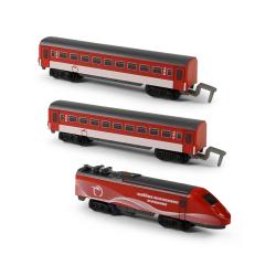 Vlak na baterie Naše železnice MINI Železniční Společnost Slovensko