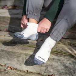 Vlnka Ovčí ponožky merino se zdravotním lemem 3 ks Krémové