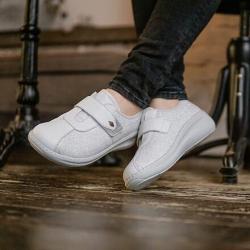 Vlnka Dámské kožené tenisky Iva bílá POUZE EU 39 (VÝPRODEJ)