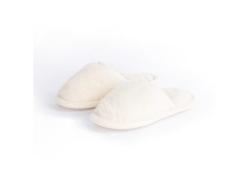 Vlnka Sada pantoflí pro hosty – Přírodní Bílá (VÝPRODEJ)