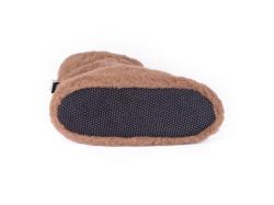 Vlnka TV bačkory z ovčí vlny hnědé POUZE EU 41-42 (VÝPRODEJ)