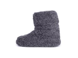 Vlnka TV bačkory z ovčí vlny tmavě šedé POUZE EU 39-40 (VÝPRODEJ)