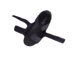 Vlnka Zdravotní ortopedická obuv otevřená se širokým otevíráním Černá POUZE EU 36 (VÝPRODEJ)