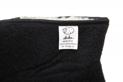 Vlnka Pánské důchodky z ovčí vlny na zip