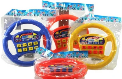 Volant barevný se zvukem 4 barvy 18,5cm plast v sáčku Volant barevný se zvukem 4 barvy 18,5cm plast v sáčku