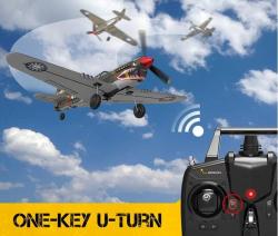 Volantex RC letadlo P-40 Warhawk RTF se 6ti osou stabilizací z odolného EPP materiálu