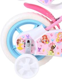 VOLARE Dětské kolo Disney Princess 12 růžové balanční kolečka
