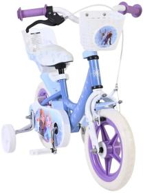 VOLARE Dětské kolo Ledové království 12 modré balanční kolečka