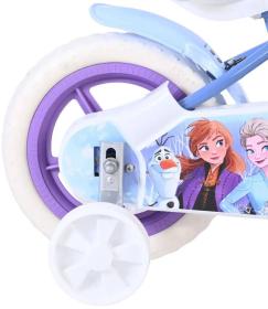 VOLARE Dětské kolo Ledové království 12 modré balanční kolečka