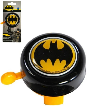 VOLARE Zvonek na dětské kolo Batman klučičí černý