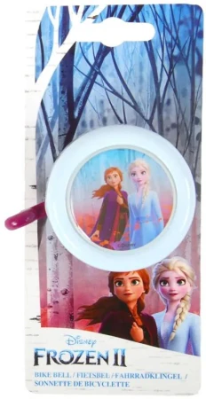 VOLARE Zvonek na dětské kolo Frozen 2 (Ledové království) modrý