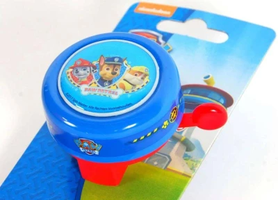 VOLARE Zvonek na dětské kolo Tlapková Patrola (Paw Patrol) modrý