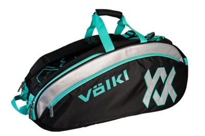 Volkl Tour Combi Bag Black/Turquoise/Silver Volkl Tour Combi Bag Black/Turquoise/Silver