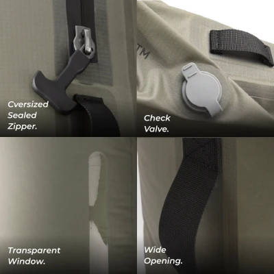 Vollyc Sada: Cestovní vakuové pytle EZY Pack 4xS+NANO pumpa