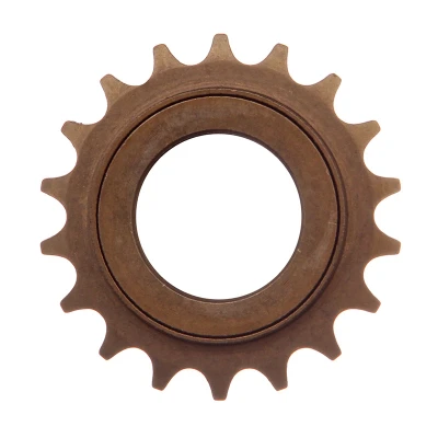 Volnokolečko 1-sp 18 zubů, 1/2 x 1/8, závit 1,37" (34,7mm) hnědé