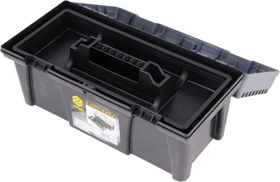 Vorel Box na nářadí plastový 20[34] 2 zámky šedé víko 50cm