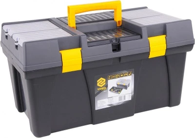 Vorel Box na nářadí plastový 26[34] 2 zámky 65cm